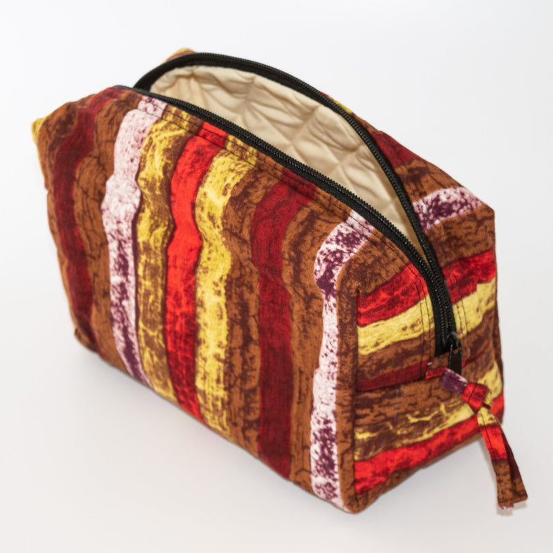 Uganda Cosmetic Bag - handmade by the women of Amani using Ugandan materials for a Fair Trade boutique