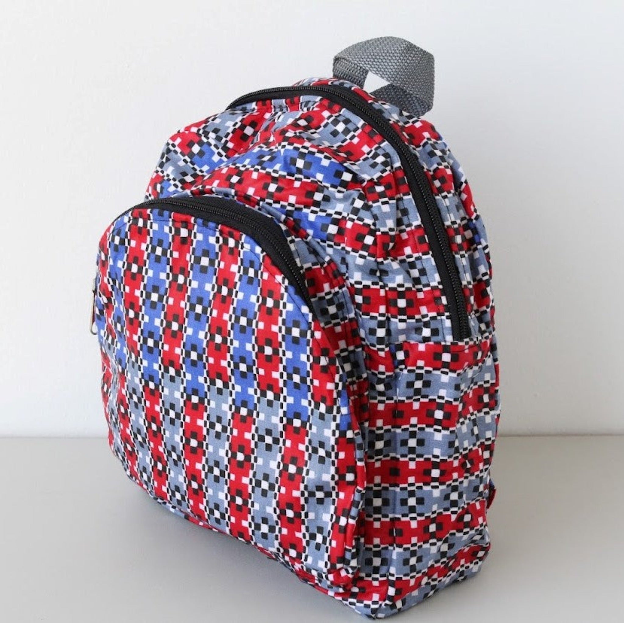 Kids Backpack - Kenyan materials and design for a fair trade boutique