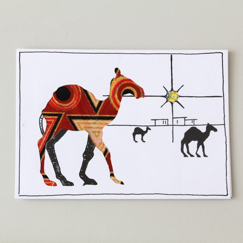 Christmas Camel Card - Amani ya Juu