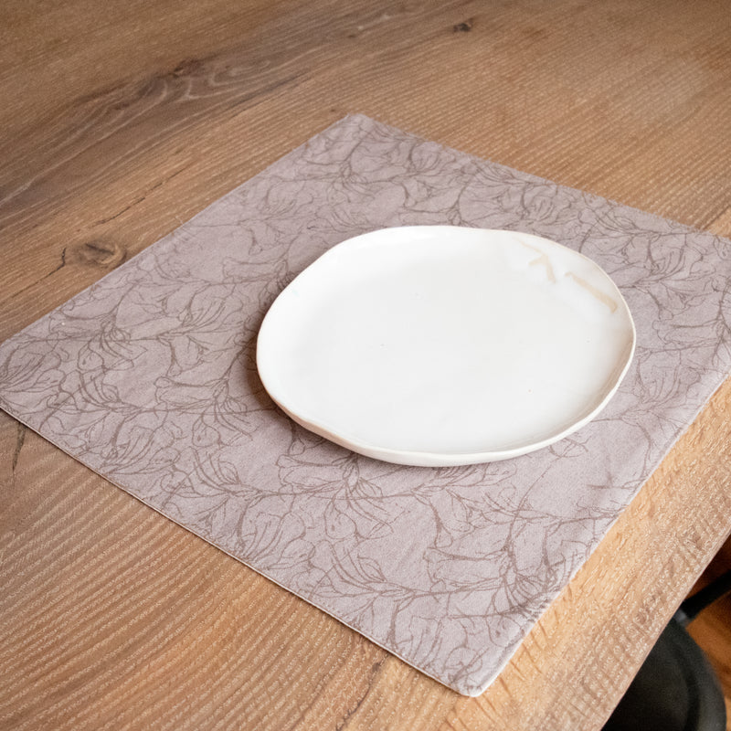 Lavender Placemat Set - handmade by the Amani women for a Fair Trade boutique