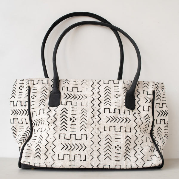 Sirleaf Tote - Kenyan materials and design for a fair trade boutique