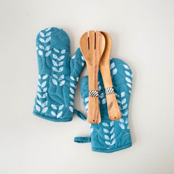 Batik Oven Glove & Spoon Set - Kenyan materials and design for a fair trade boutique