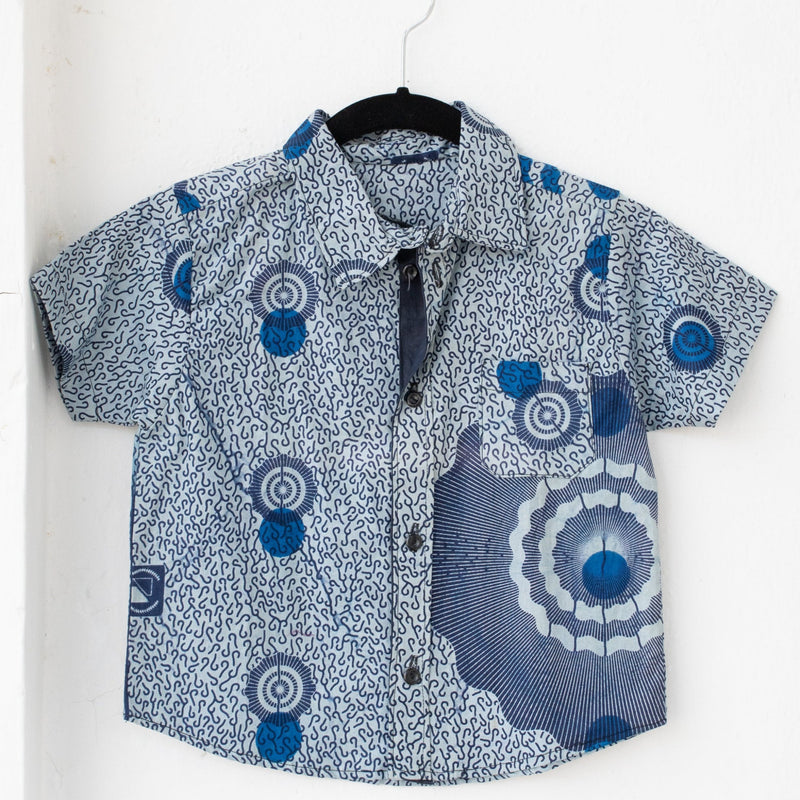Boy's Button-Down Shirt - Amani ya Juu