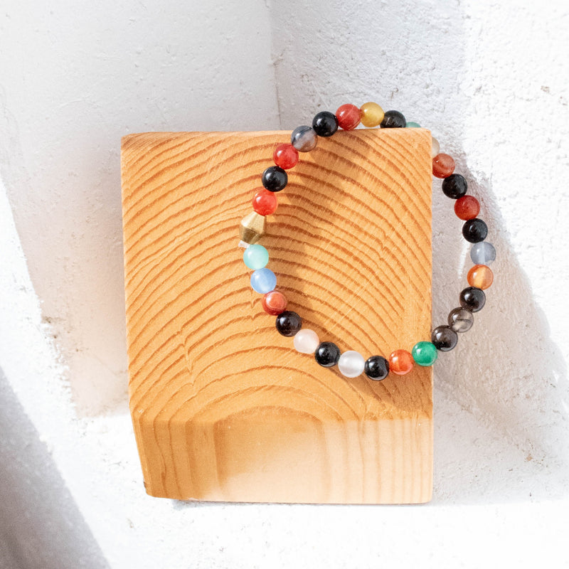 Stone Bracelet - handmade by market artisans using Kenyan materials for a Fair Trade boutique