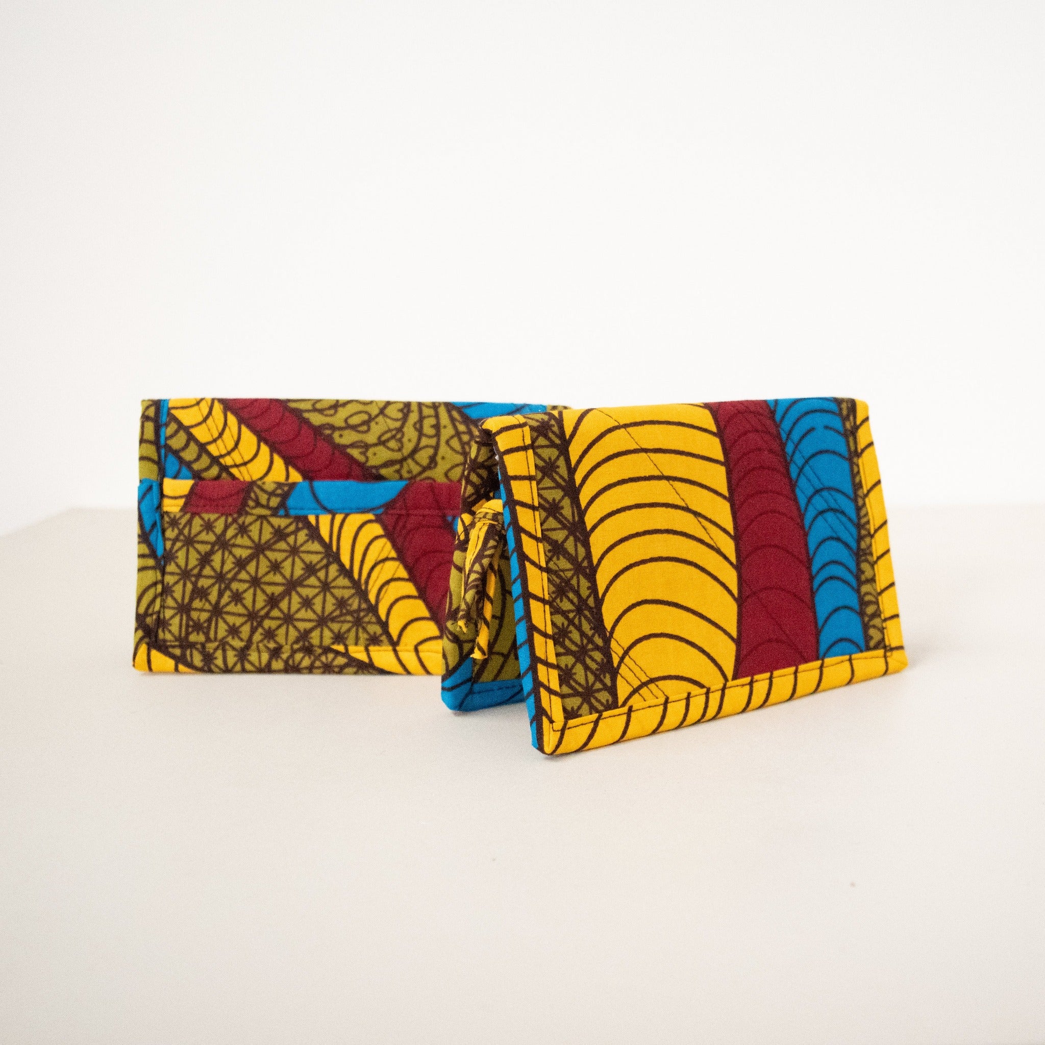 Petite Kitenge Folding Wallet-handmade by the women of Amani Uganda and Kenya.