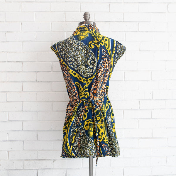 Goldenrod Wrap Top | Size 12