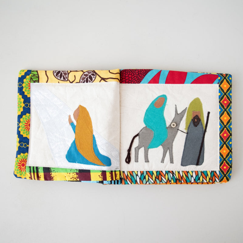 Nativity Book - Kenyan materials and design for a fair trade boutique