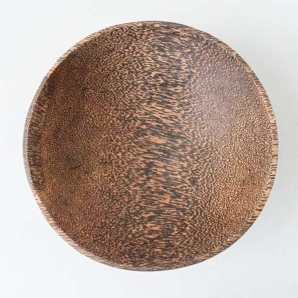Palm Wood Bowl - handcrafted using local Kenyan palm wood by market artisans for a Fair Trade boutique