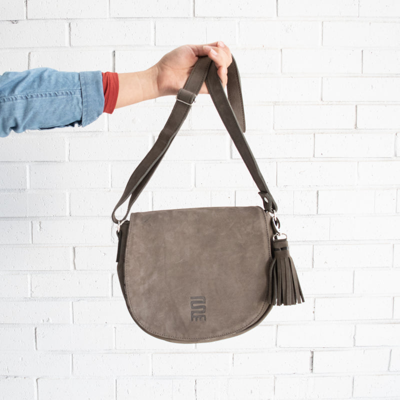 Tassel Crossbody Bag - Kenyan materials and design for a fair trade boutique