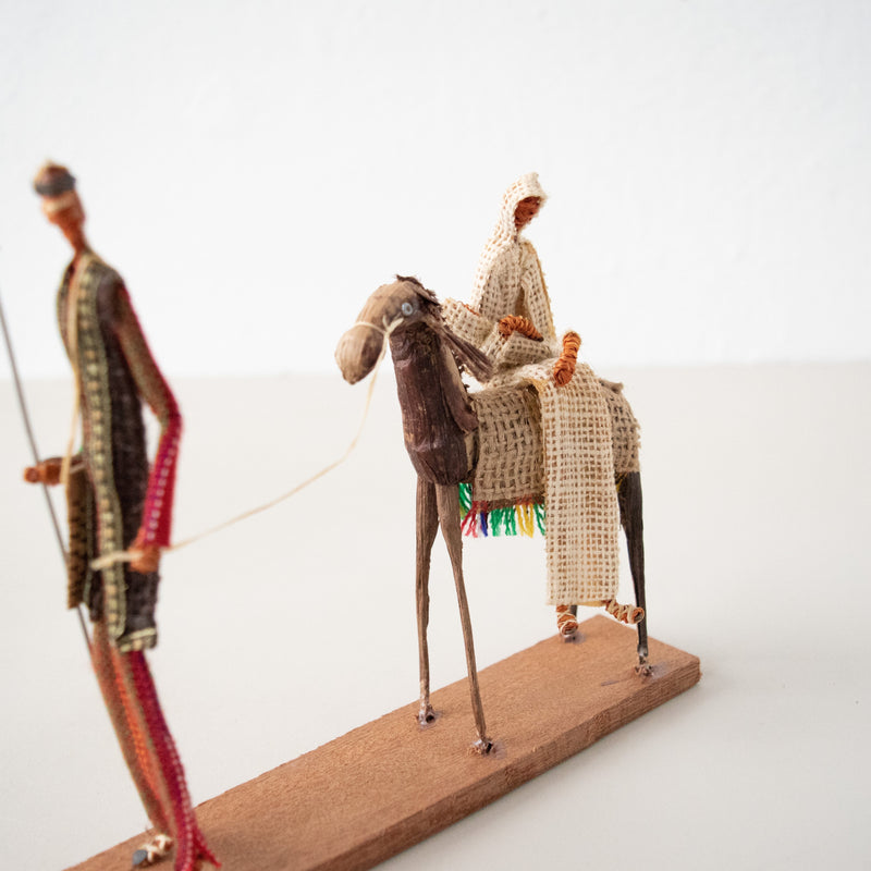 Mary & Joseph Figurine - Kenyan materials and design for a fair trade boutique