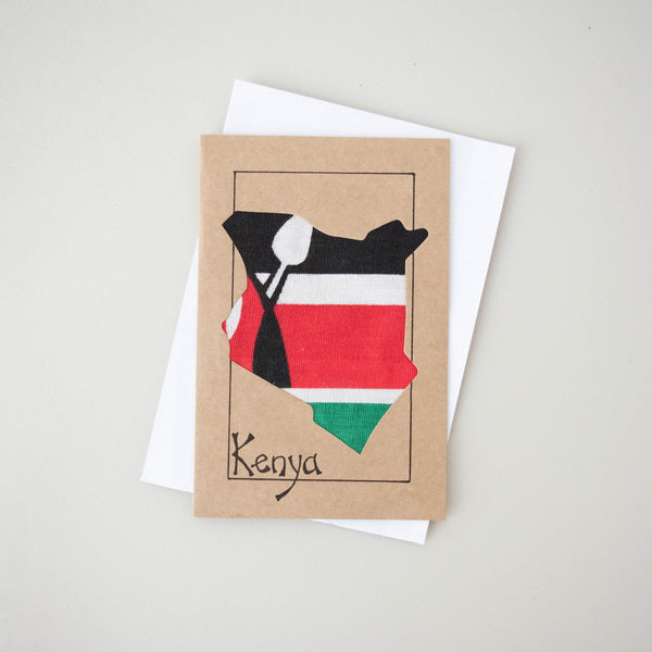 Kenya Card - Kenyan materials and design for a fair trade boutique