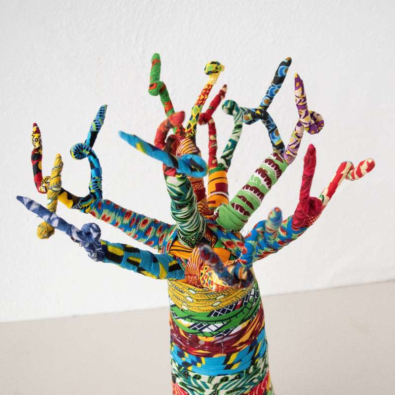 Christmas Baobab Tree - Kenyan materials and design for a fair trade boutique