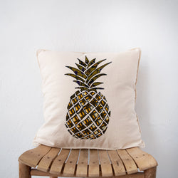 Pineapple Pillow - Kenyan materials and design for a fair trade boutique