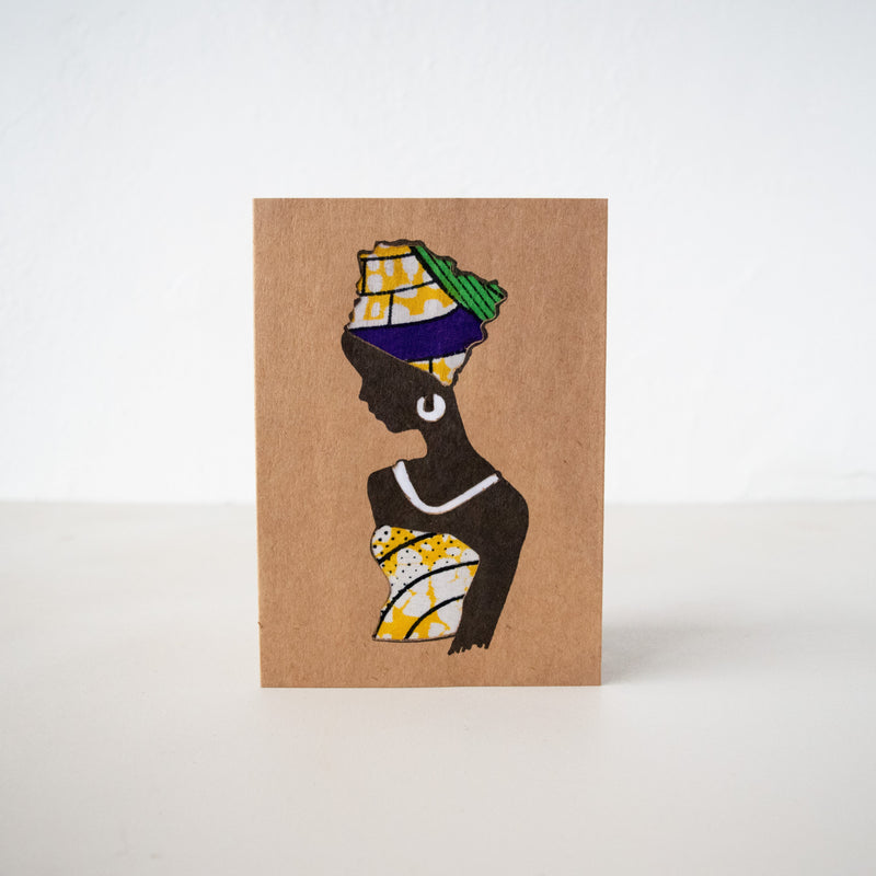 Dignity Card - Kenyan materials and design for a fair trade boutique