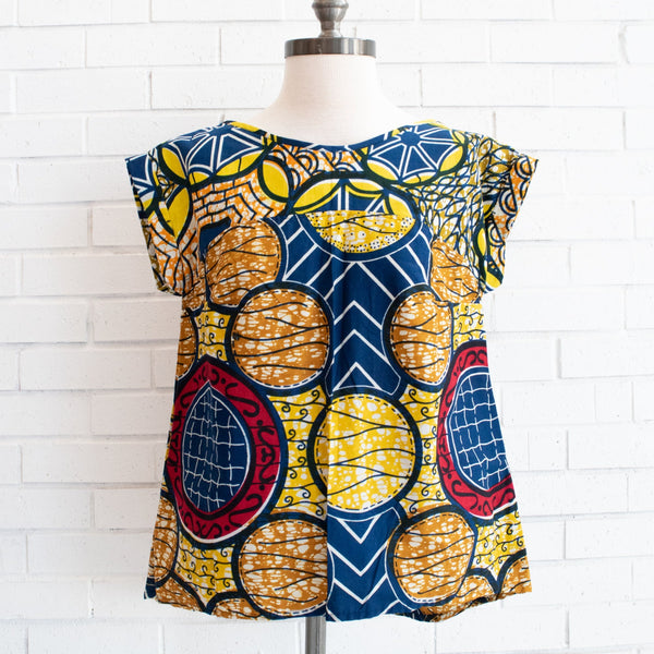 Orbit Sun Top - Kenyan materials and design for a fair trade boutique