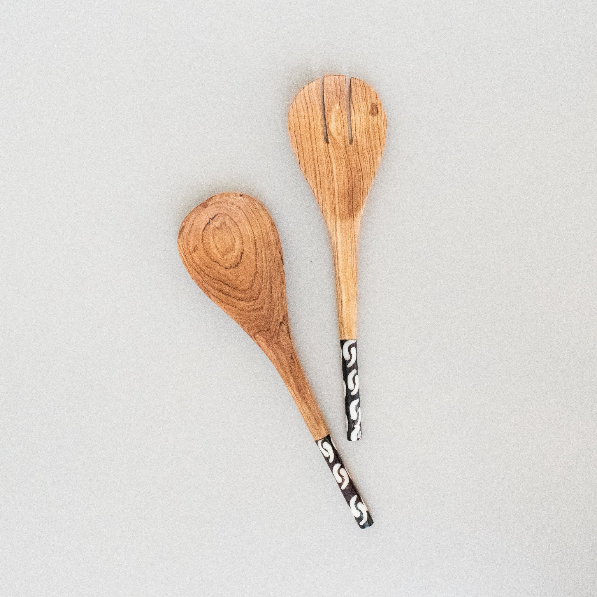 Bone Handle Spoon Set - Kenyan materials and design for a fair trade boutique