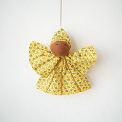 Peace Angel Kitenge Ornament - Kenyan materials and design for a fair trade boutique