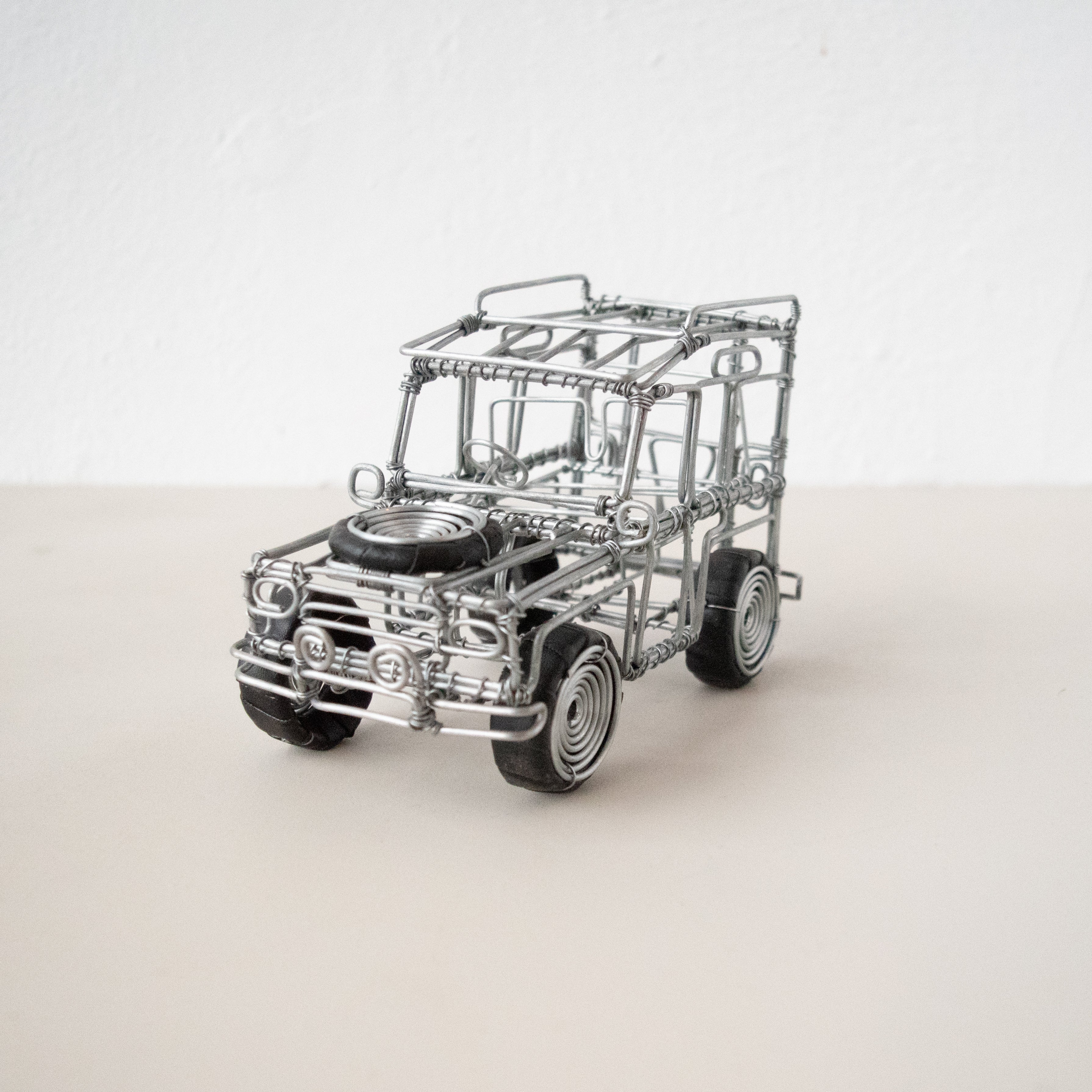 Wire Vehicles - Kenyan materials and design for a fair trade boutique