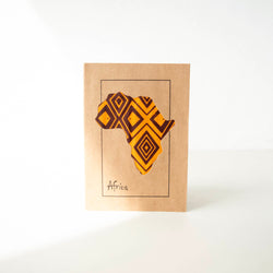 Africa Card - Kenyan materials and design for a fair trade boutique