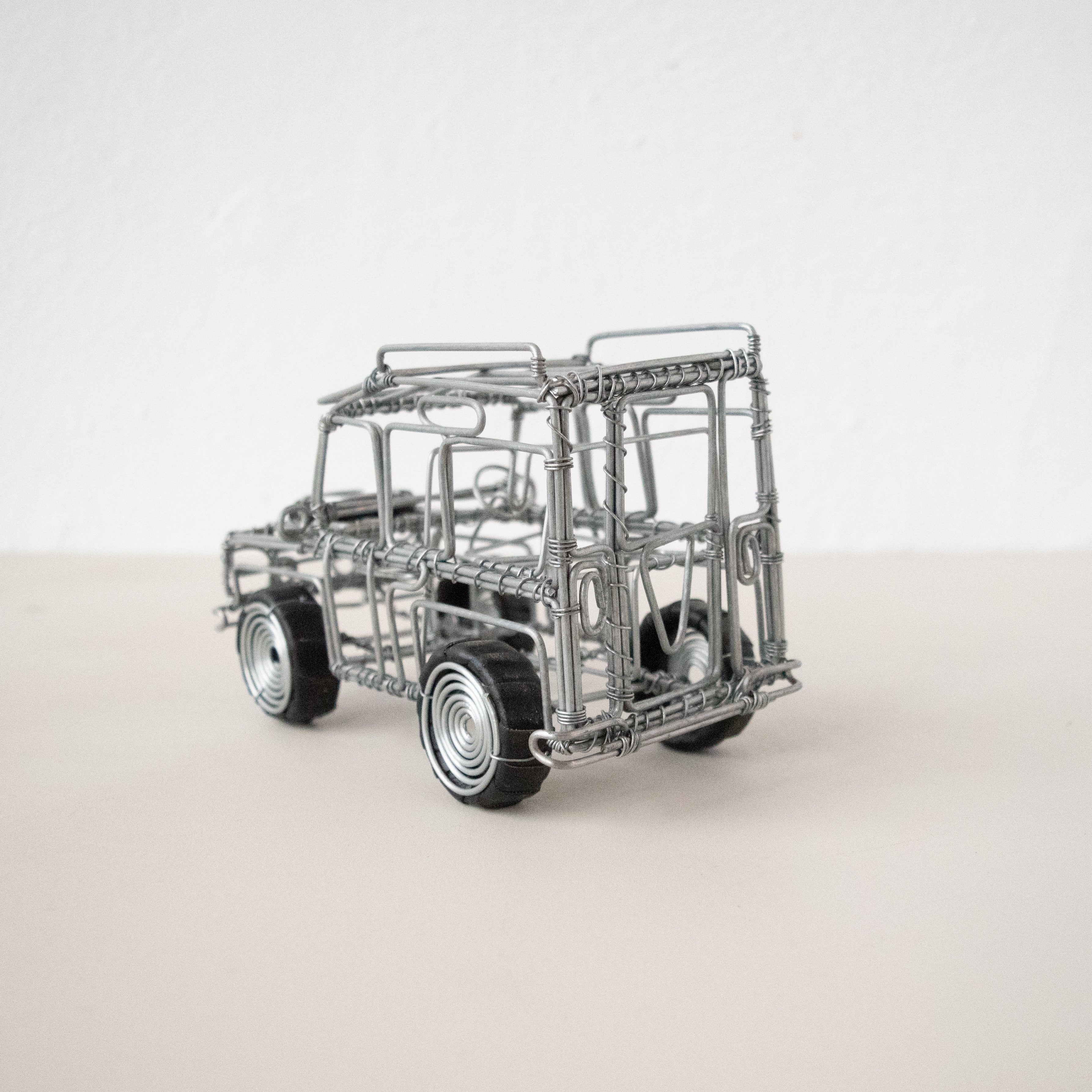 Wire Vehicles - Kenyan materials and design for a fair trade boutique