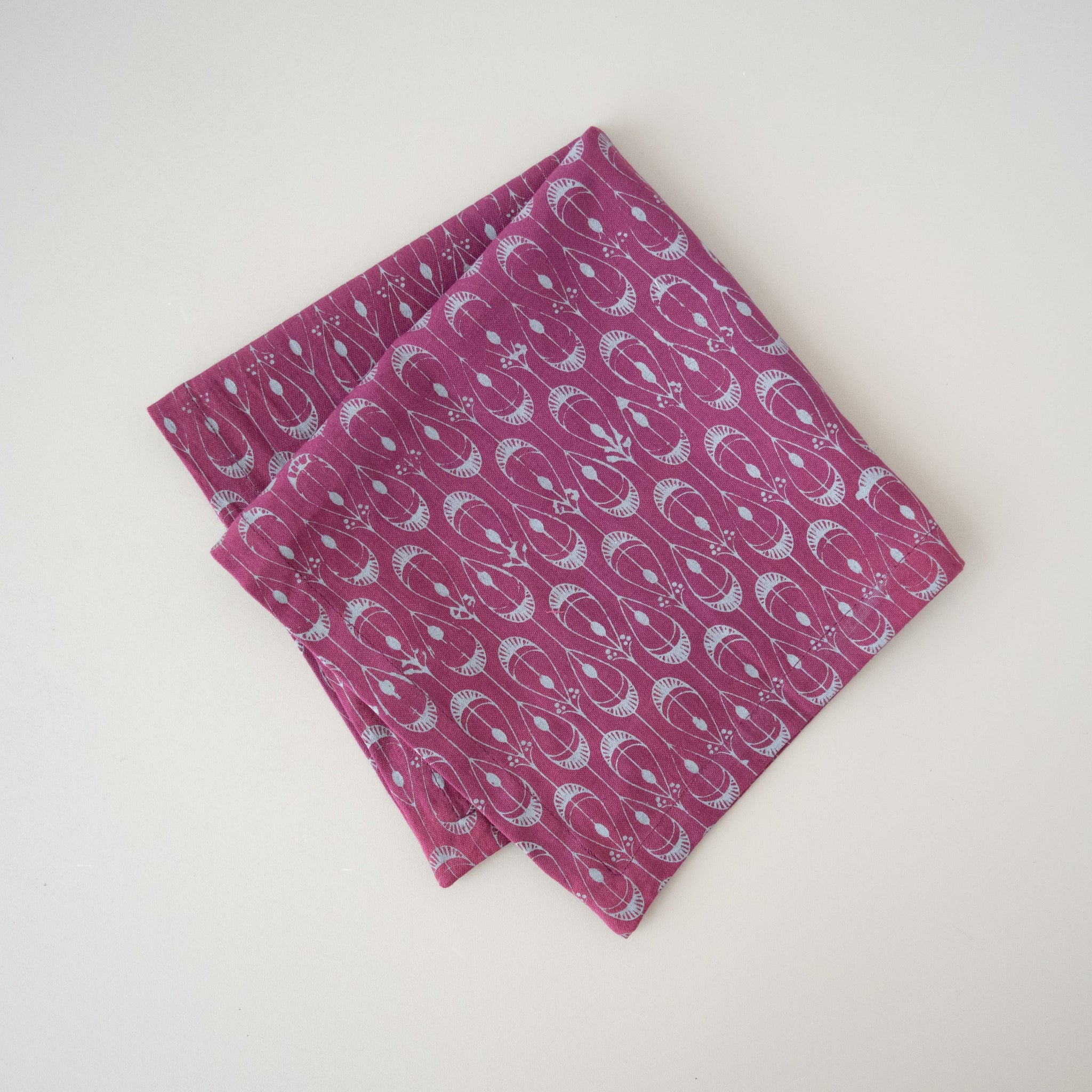 Sampler Napkin Set of 4 - Kenyan materials and design for a fair trade social enterprise