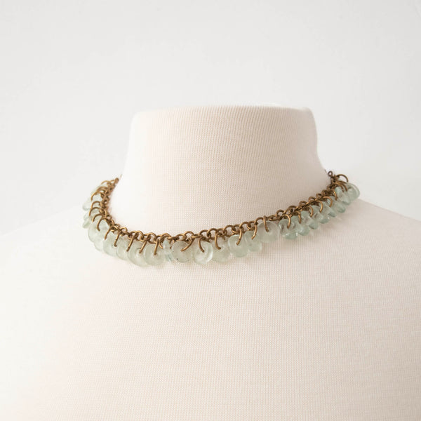 Glass Lace Necklace