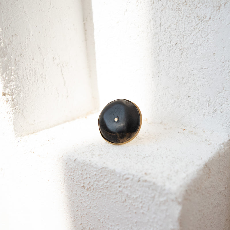 Button Ring - Kenyan materials and design for a fair trade boutique