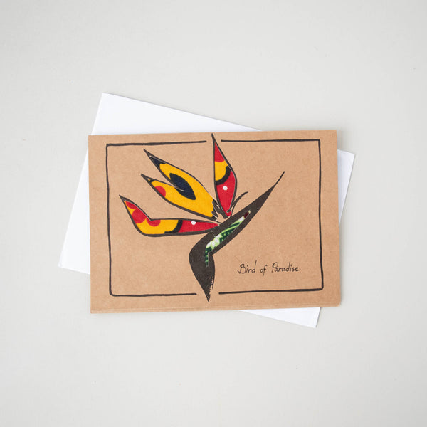Bird of Paradise Card - Amani ya Juu