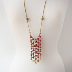 Turkana Bead Necklace - Kenyan materials and design for a fair trade boutique