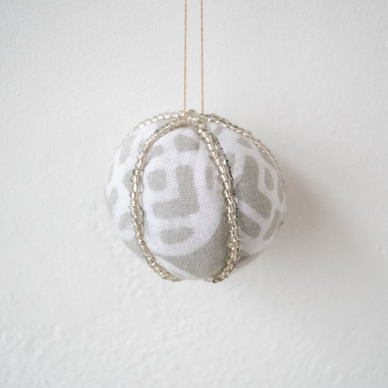 Christmas Ball Ornaments - Kenyan materials and design for a fair trade boutique
