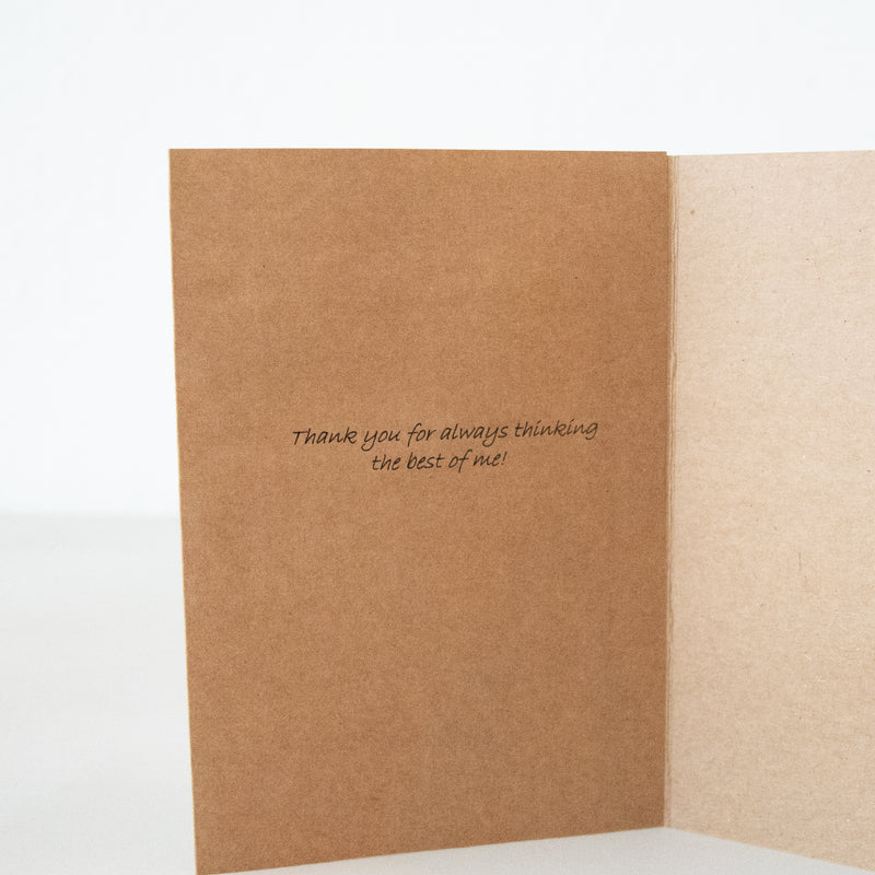 Mother's Day Baboon Card - Kenyan materials and design for a fair trade boutique
