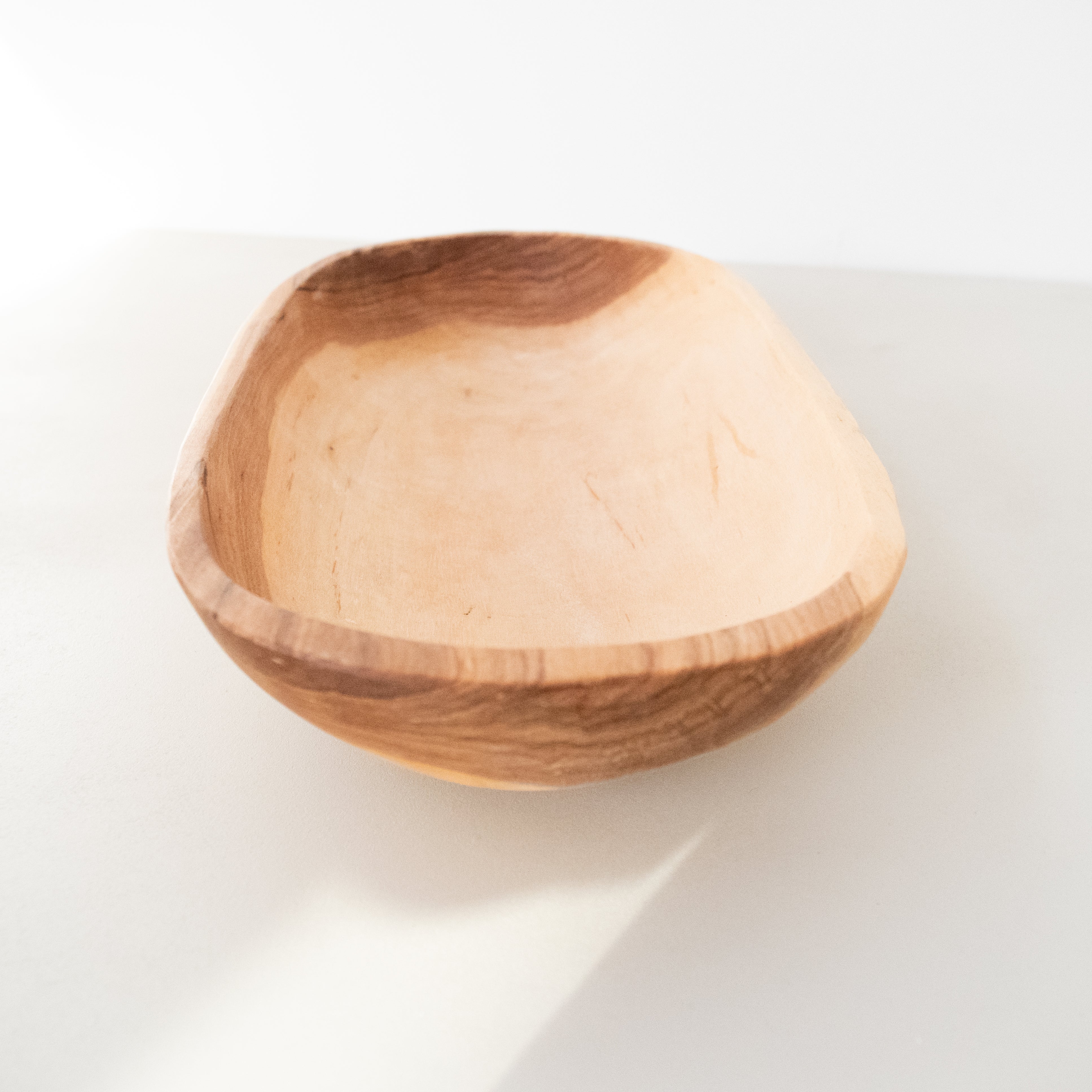 Olivewood Oval Bowl - hand carved by local Kenyan artisans for a Fair Trade boutique