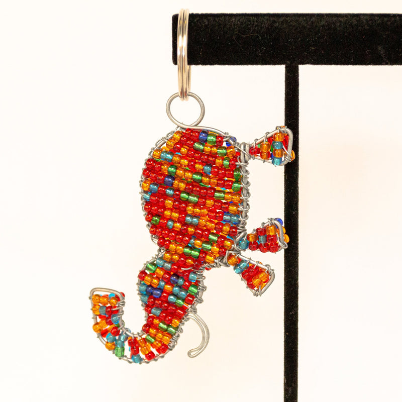 Beaded Keychains - Kenyan materials and design for a fair trade boutique
