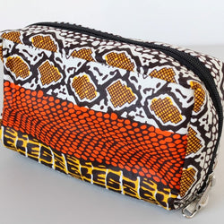 Amani Travel Case - handmade by the women of Amani using Kenyan materials for a Fair Trade boutique