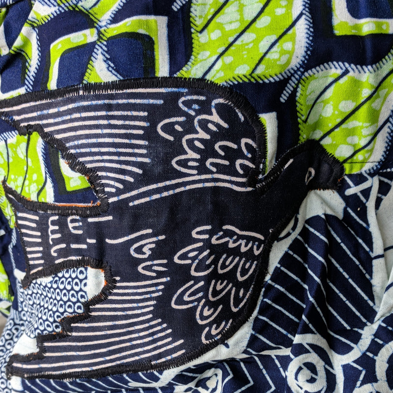 Boy's Button-Down Shirt - Kenyan materials and design for a fair trade boutique