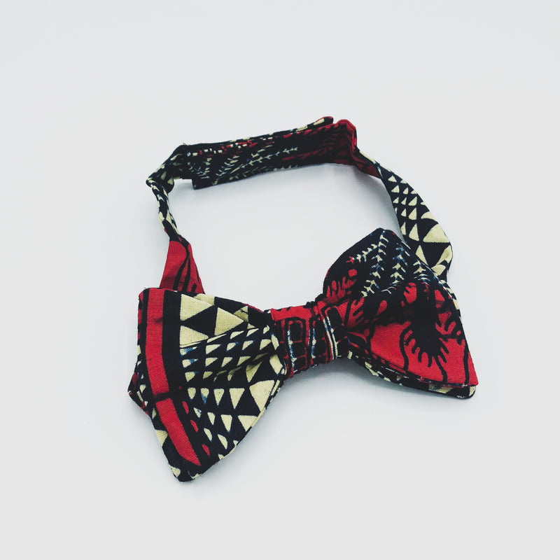 Kitenge Bow Tie - Kenyan materials and design for a fair trade boutique