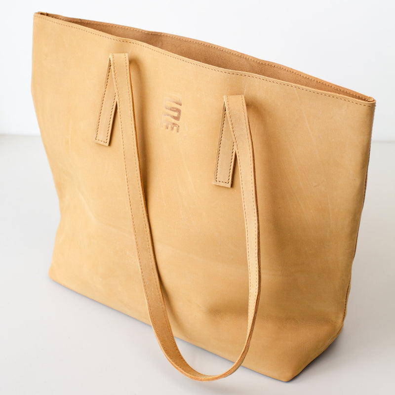 Tamaduni Leather Bag - handmade by the women of Amani using Kenyan leather for a Fair Trade boutique