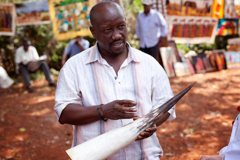 Cow Horn Bowl - Kenyan materials and design for a fair trade boutique