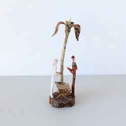 Palm Nativity: handmade from banana leaf fiber and sisal by African artisans in Kenya