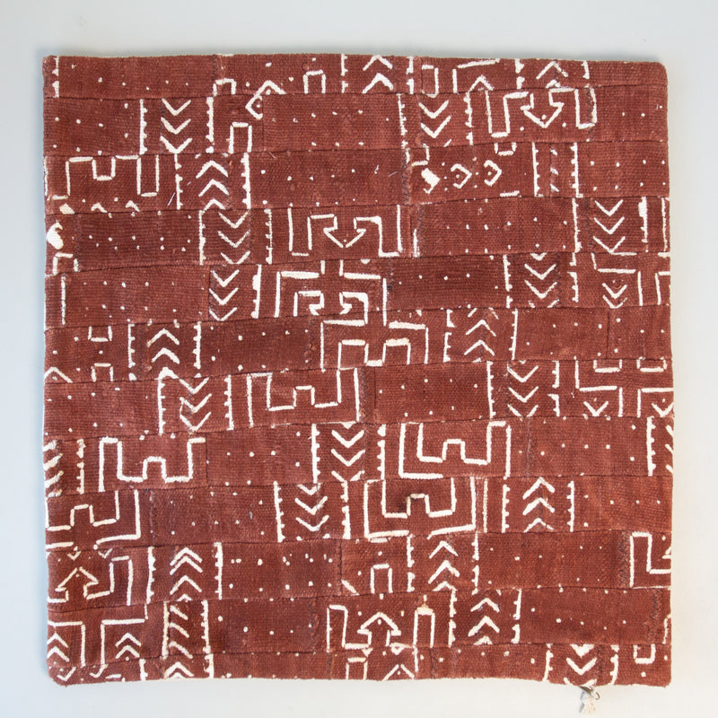 Mud Cloth Strip Pillow - Kenyan materials and design for a fair trade boutique