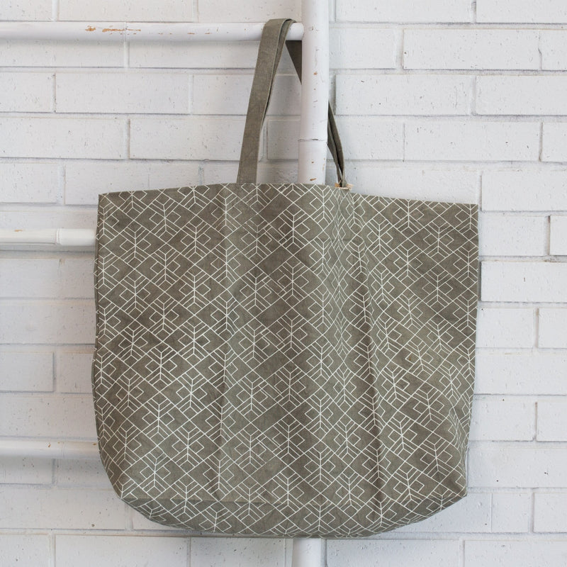 Everyday Canvas Tote- handmade by the women of Amani Kenya for a Fair Trade boutique
