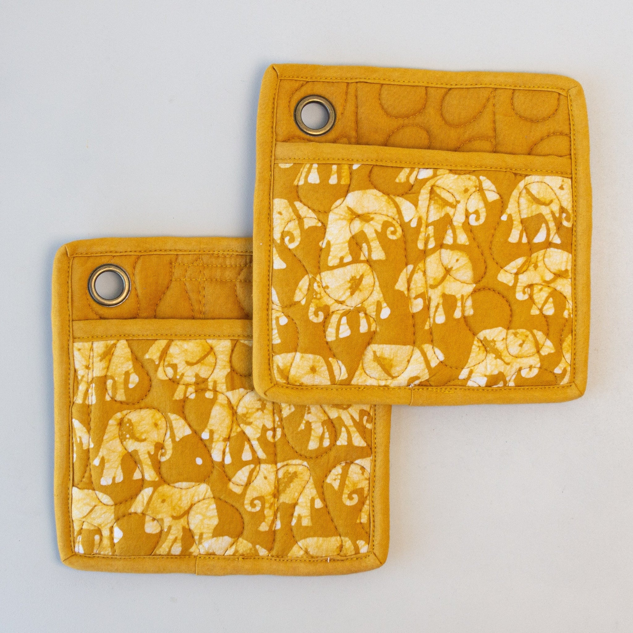 Batik Pot Holders- made for a fair trade social enterprise