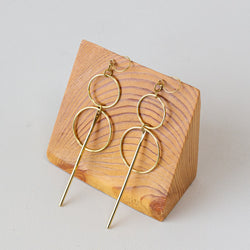 Infinity Earrings - handmade by Kenyan market artisans for a Fair Trade boutique