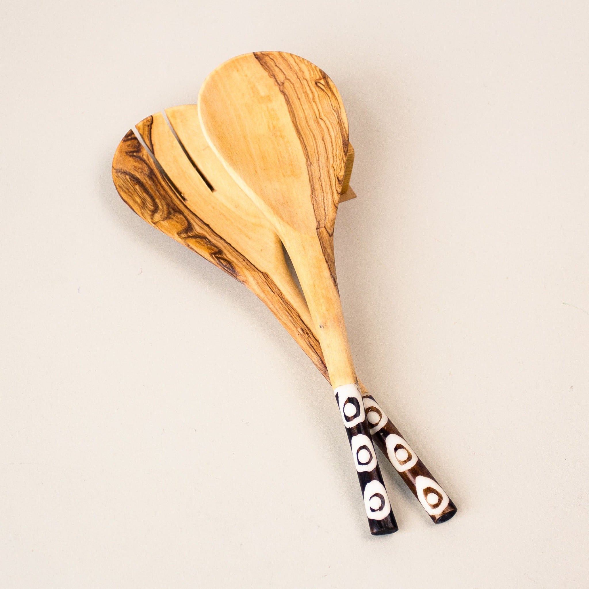 Bone Handle Spoon Set - Kenyan materials and design for a fair trade boutique