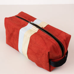 Canvas Travel Case - handmade by the women of Amani using Kenyan materials for a Fair Trade boutique