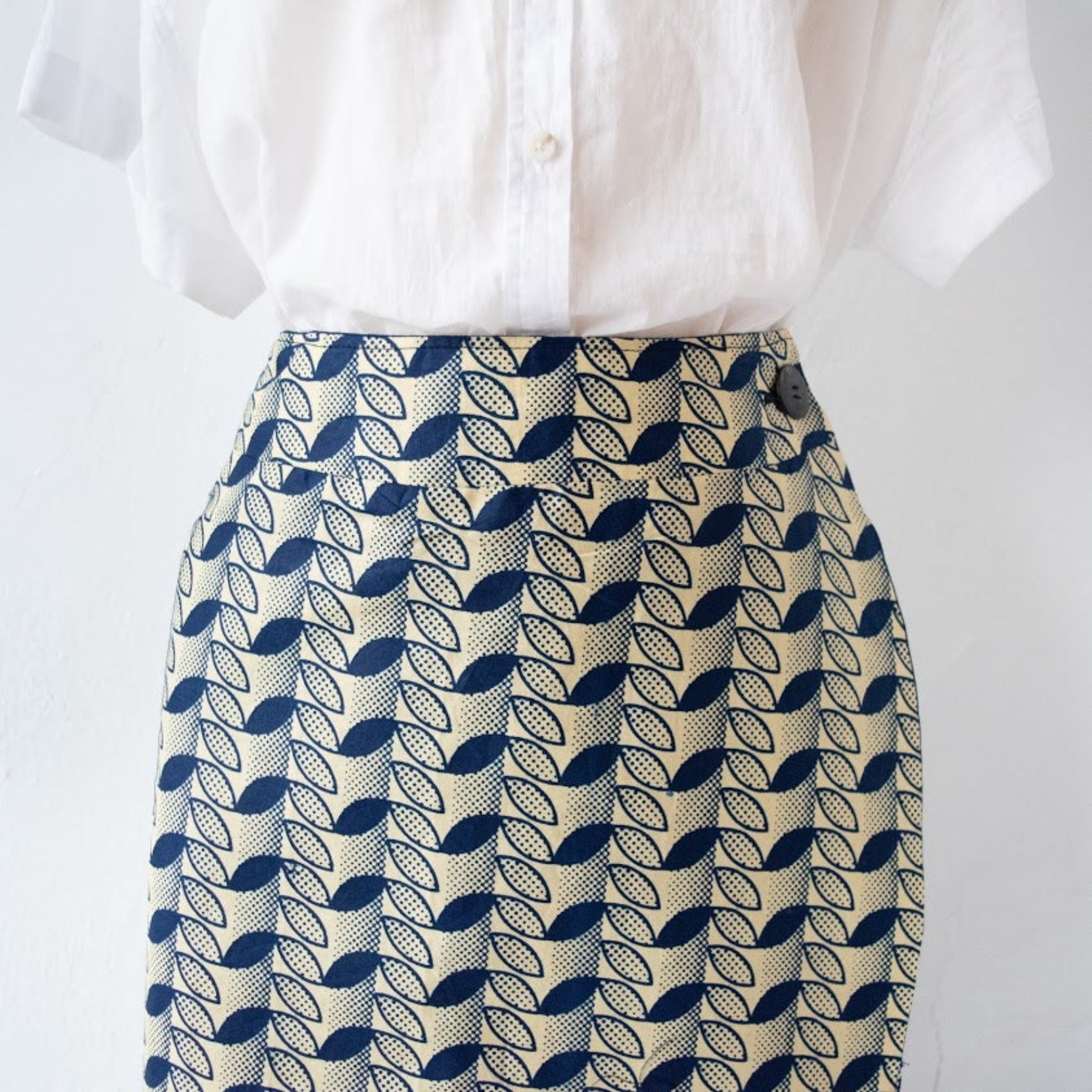 Simple Wrap Skirt - Kenyan materials and design for a fair trade boutique