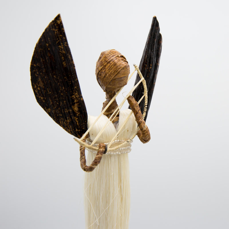 Sisal Angel Figures - Kenyan materials and design for a fair trade boutique