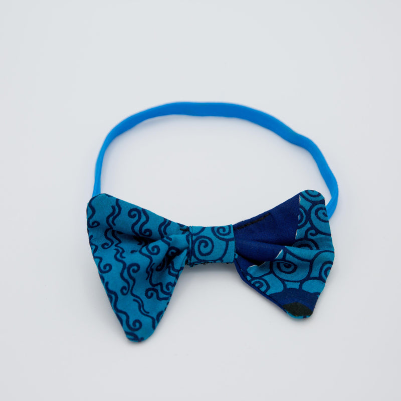 Bow Headband - Kenyan materials and design for a fair trade boutique