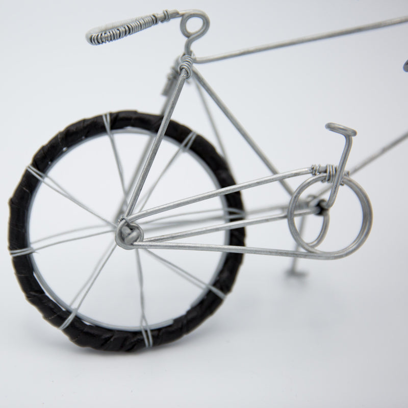 Wire Bicycle - Kenyan materials and design for a fair trade boutique