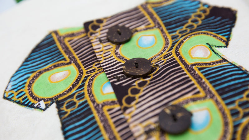 Busy Book - Kenyan materials and design for a fair trade boutique